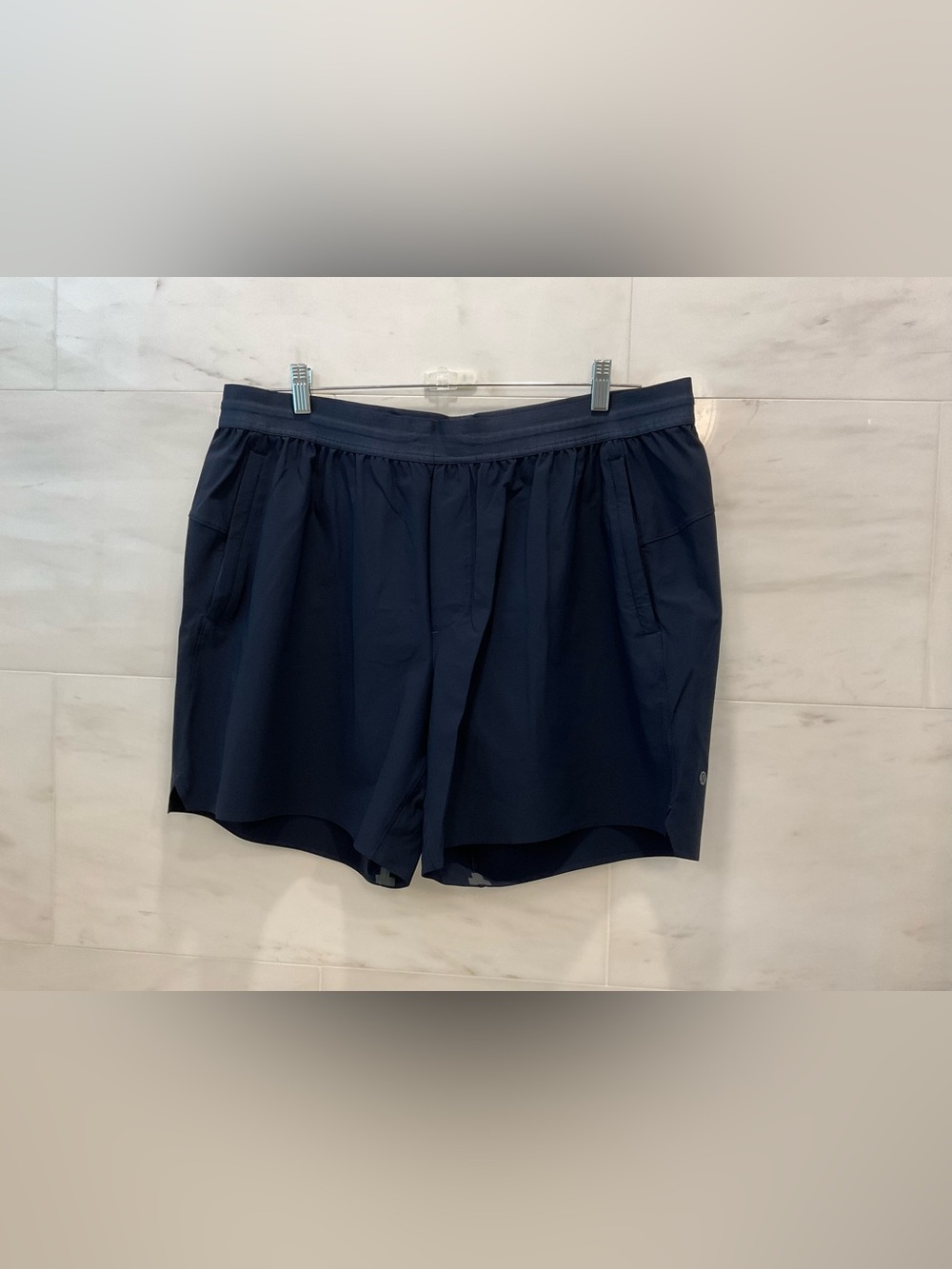 Lululemon Weightlifting Shorts - 7” - Linerless - NAVY BLUE size XXL T50